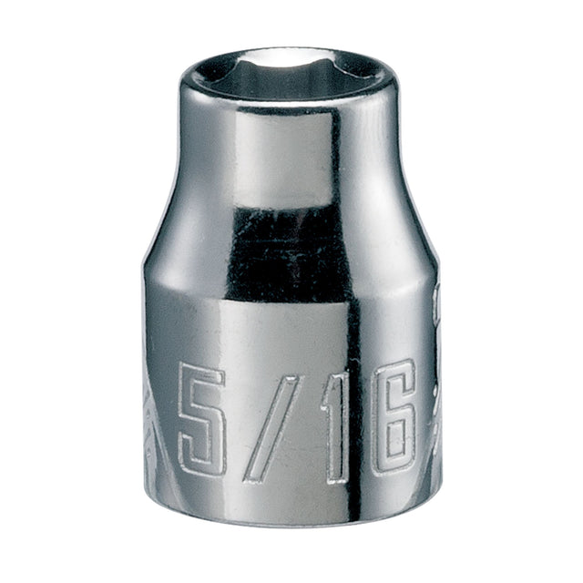 3/8-in Drive 5/16-in 6 Point SAE Shallow Socket