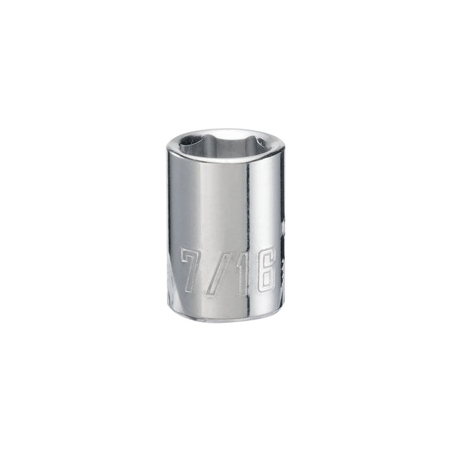 3/8-in Drive 7/16-in 6 Point SAE Shallow Socket