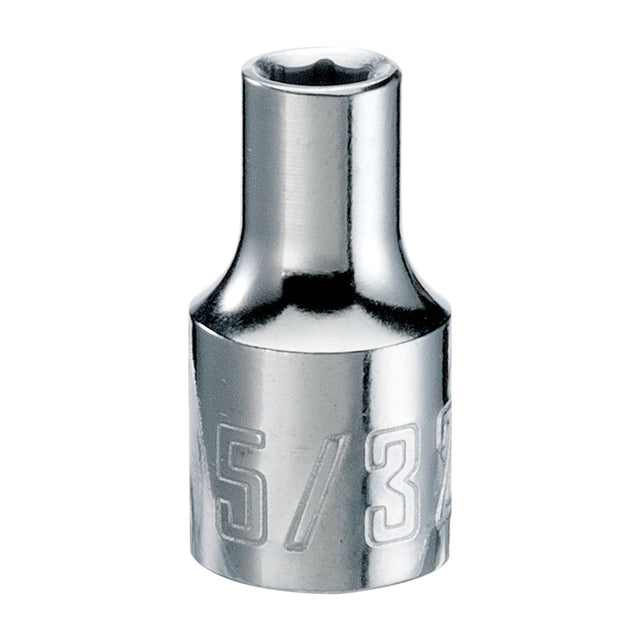 1/4-in Drive 5/32-in 6 Point SAE Shallow Socket