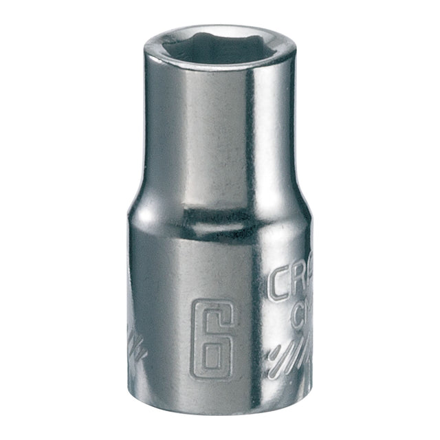 1/4-in Drive 6mm 6 Point Shallow Socket