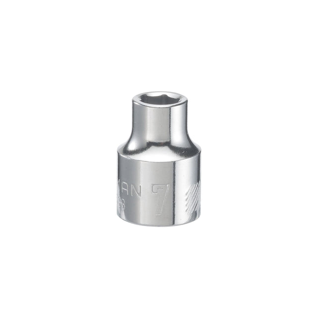 3/8-in Drive 7mm 6 Point Shallow Socket