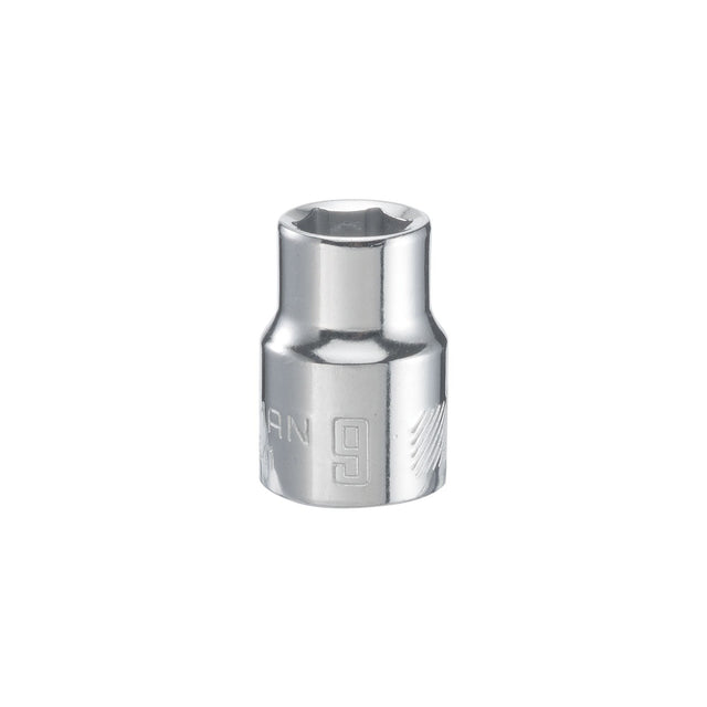 3/8-in Drive 9mm 6 Point Shallow Socket