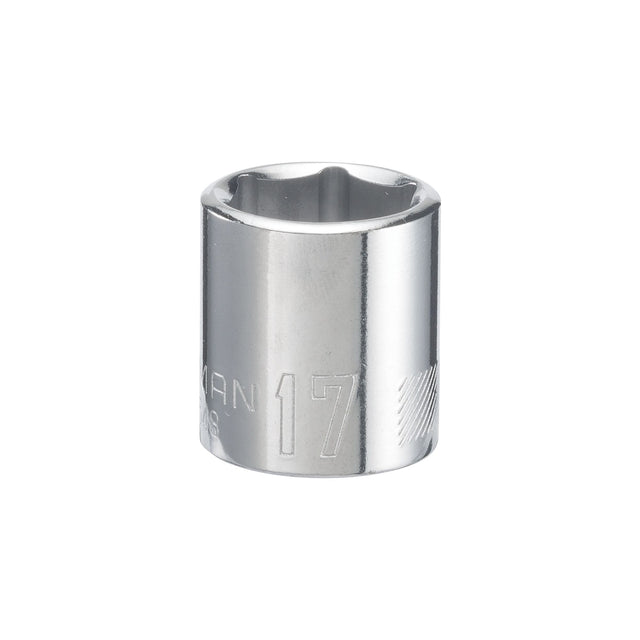 3/8-in Drive 17mm 6 Point Shallow Socket