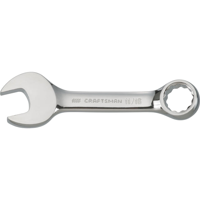 11/16-in Short SAE Combination Wrench