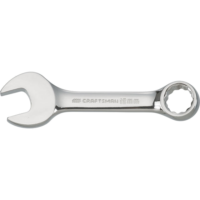 Short Metric Combination Wrench (18mm)