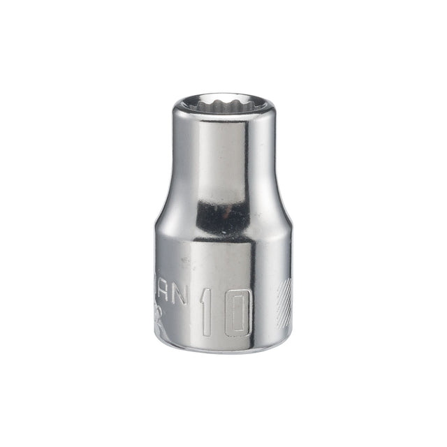 1/2-in Drive 10mm 12 Point Shallow Socket