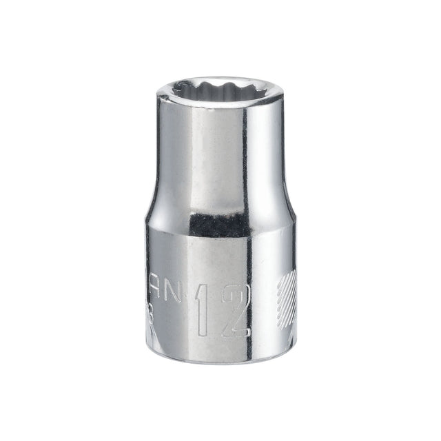 1/2-in Drive 12mm 12 Point Shallow Socket