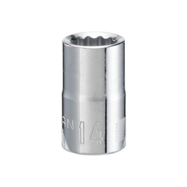1/2-in Drive 14mm 12 Point Shallow Socket