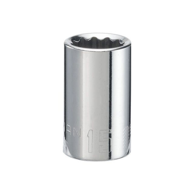 1/2-in Drive 5mm 12 Point Shallow Socket