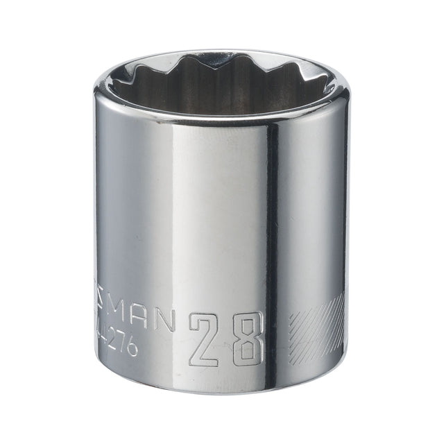 1/2-in Drive 28mm 12 Point Shallow Socket