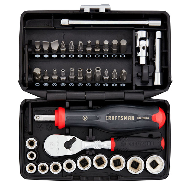 V-Series™ 1/4 in Drive SAE 6-Point Tool Set (38 pc)