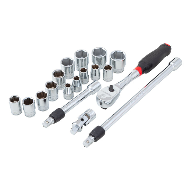 V-Series™ 3/8 in Drive Metric 6-Point Tool Set (18 pc)