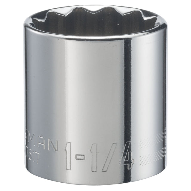 1/2-in Drive 1-1/4-in 12 Point SAE Shallow Socket