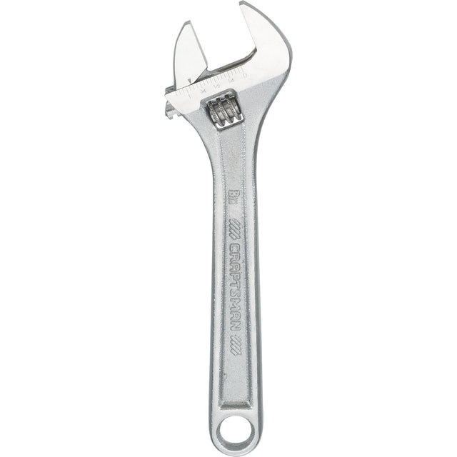 8-in All Steel Adjustable Wrench