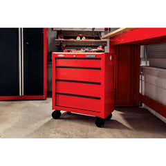 S1000 Series 26-1/2-in Wide 4 Drawer Rolling Workstation