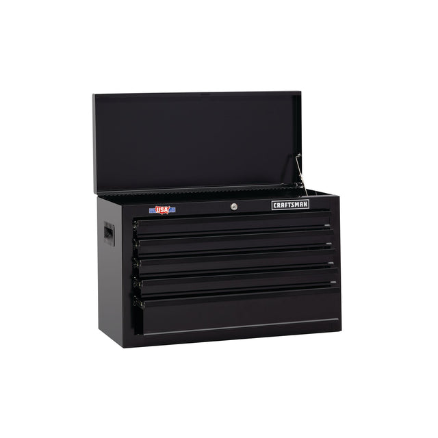26-in Wide 5 Drawer Tool Chest (1000 Series) (Black)