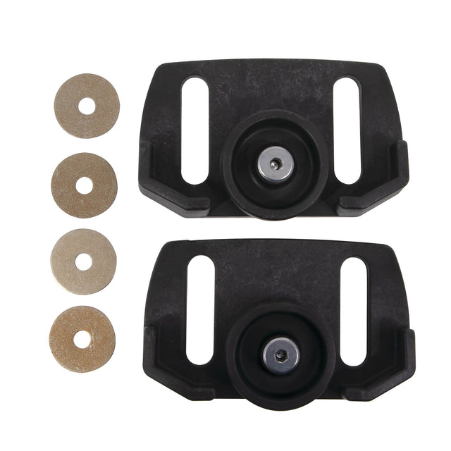 Non-Abrasive Rolling Skid Shoes (1 Pair)