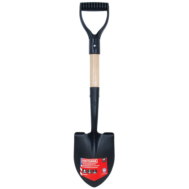 Wood Handle Compact Digging Shovel