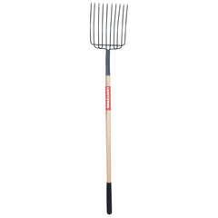 Wood Handle Bedding And Mulch Fork